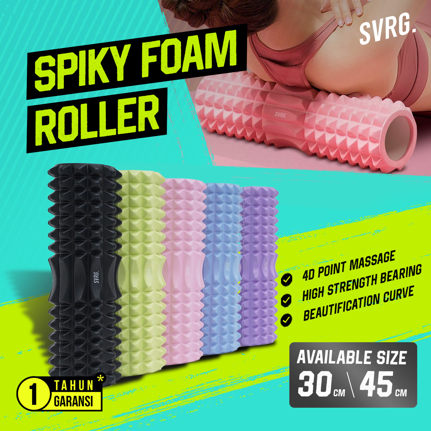 Spiky Foam Roller