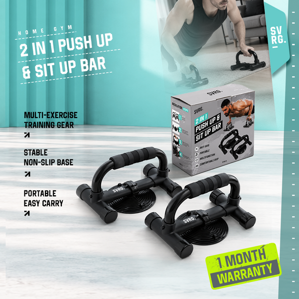 2 In 1 Push Ups &amp; Sit Ups 