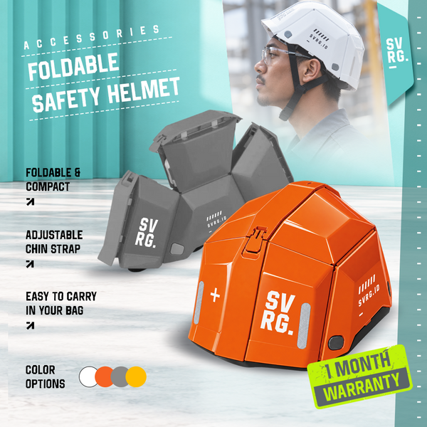 Foldable Safety Helmet