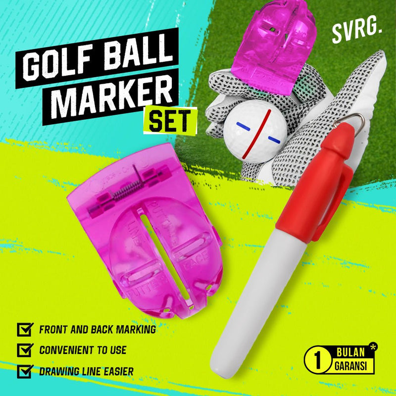 Golf Ball Marker Set