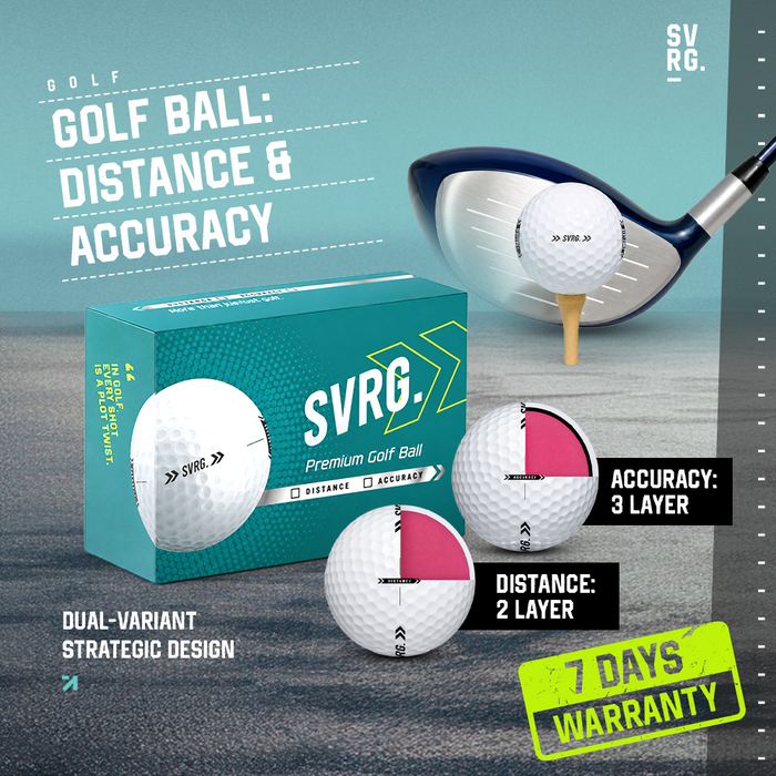 Golf Ball Distance - Golf Ball Accuracy Premium Grade A