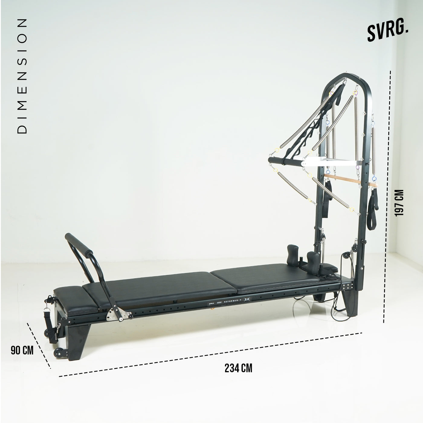 Pilates Reformer Y 2.0 - Black Series