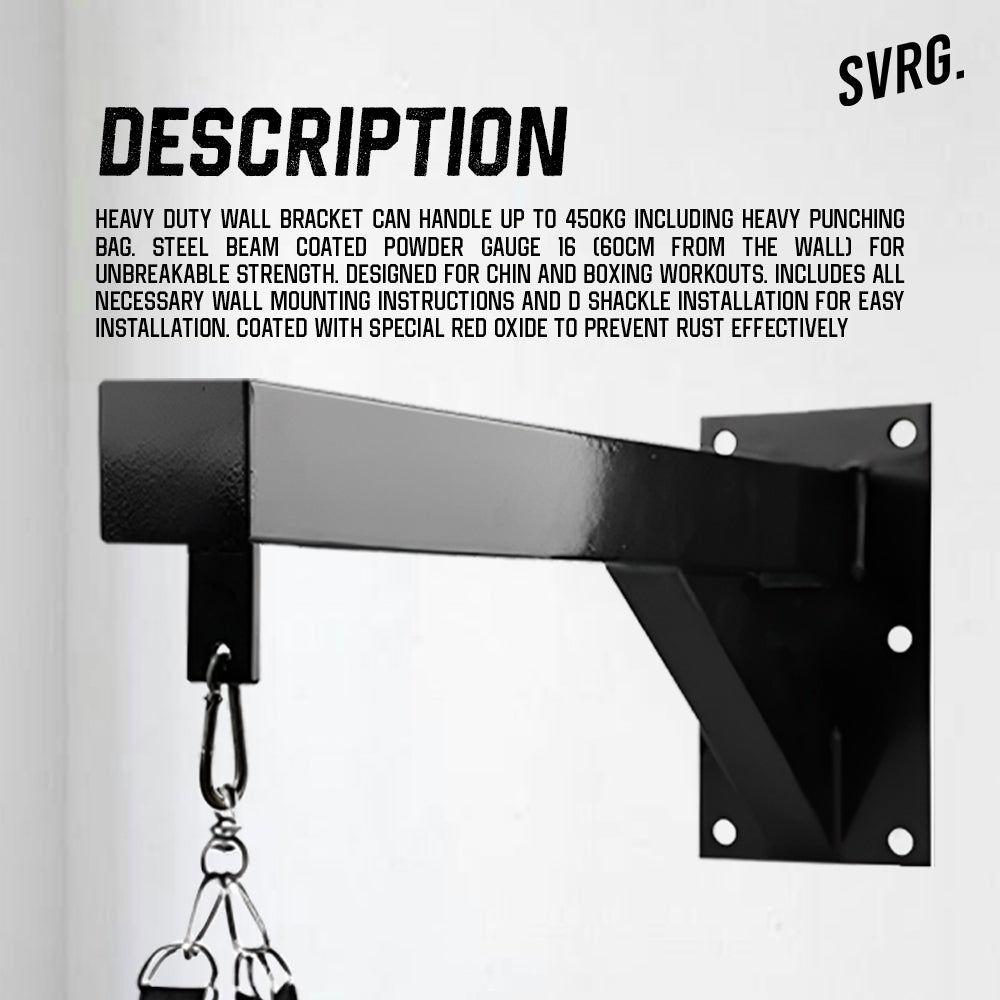 SVRG. Punch Bag Hanger - Heavyduty Mounting Bracket