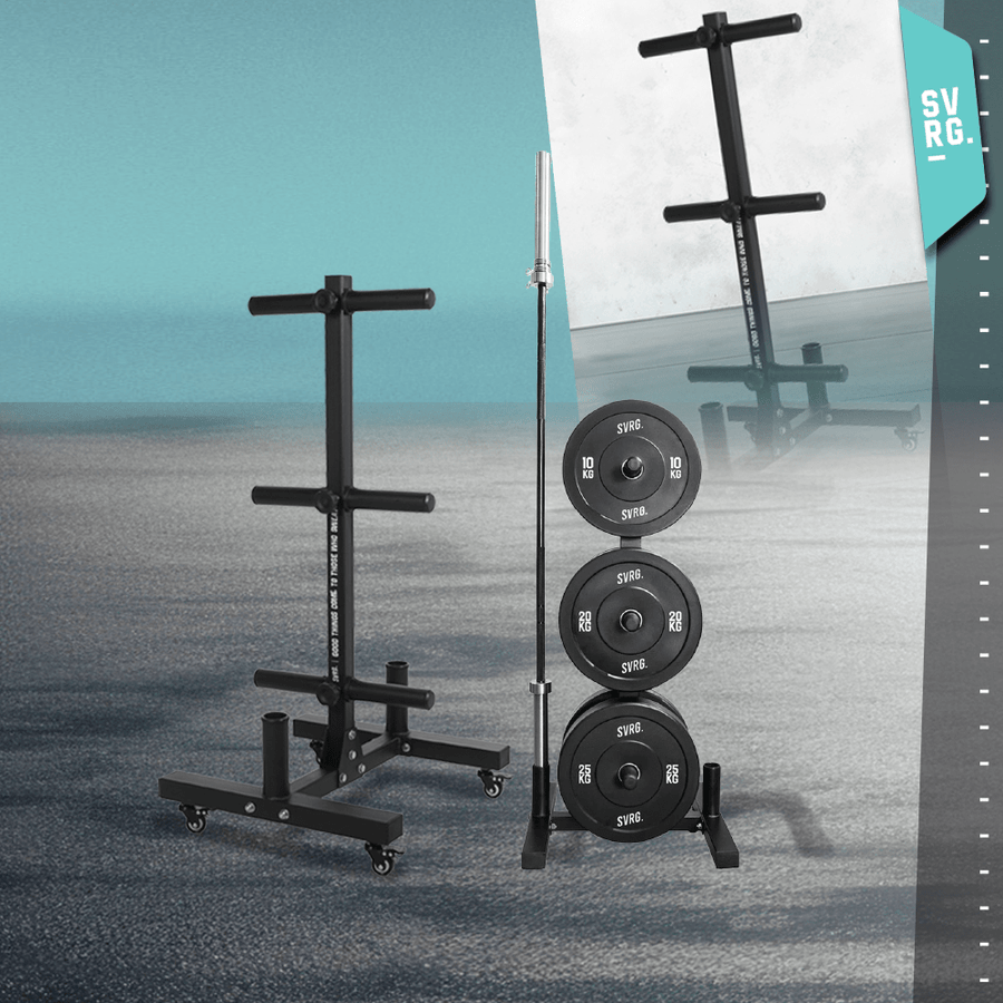 Bumper Plates &amp; Bar Racks