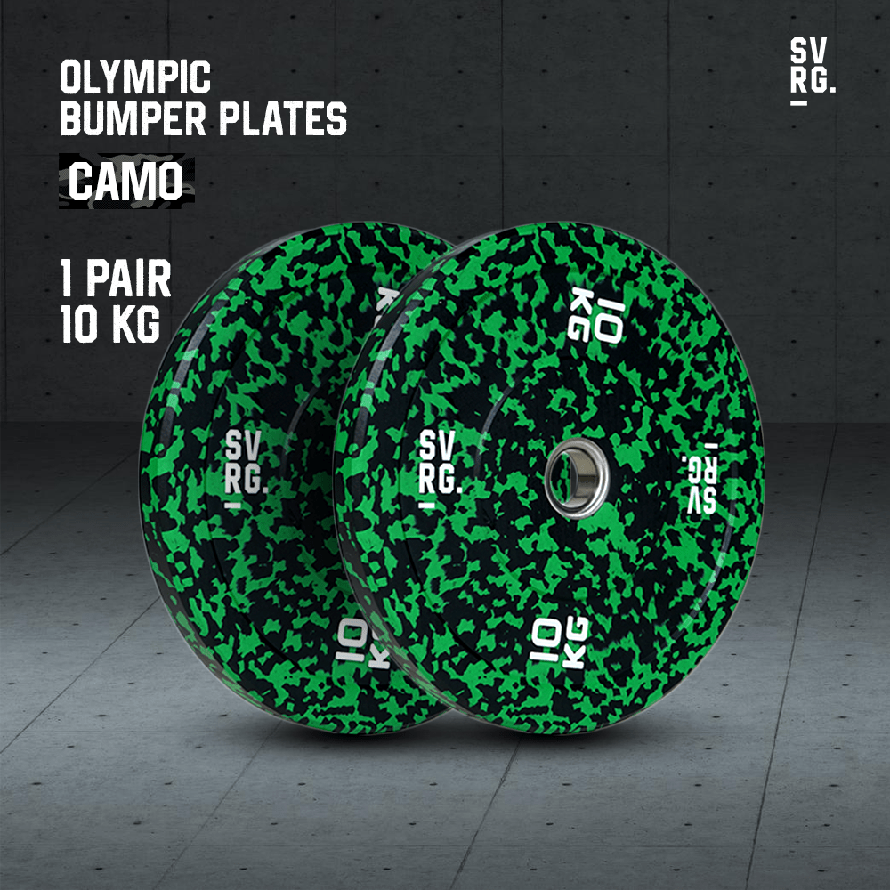 SVRG Camo Bumper Plates – CAMO Series (5/10/15/20/25 kg) – 1 Piece / 1 Pair