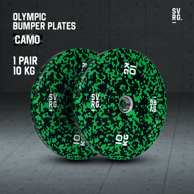 SVRG Camo Bumper Plates – CAMO Series (5/10/15/20/25 kg) – 1 Piece / 1 Pair