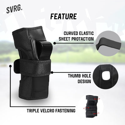 SVRG. Roller Skating Protector Set - Pelindung Sepatu Roda set - Deker