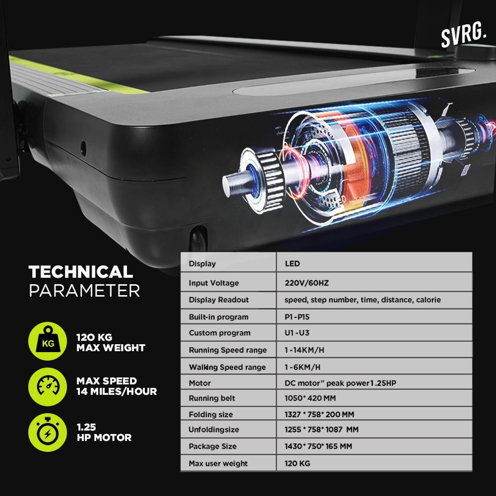 2 in 1 Foldable Treadmill and Walking Pad - 17