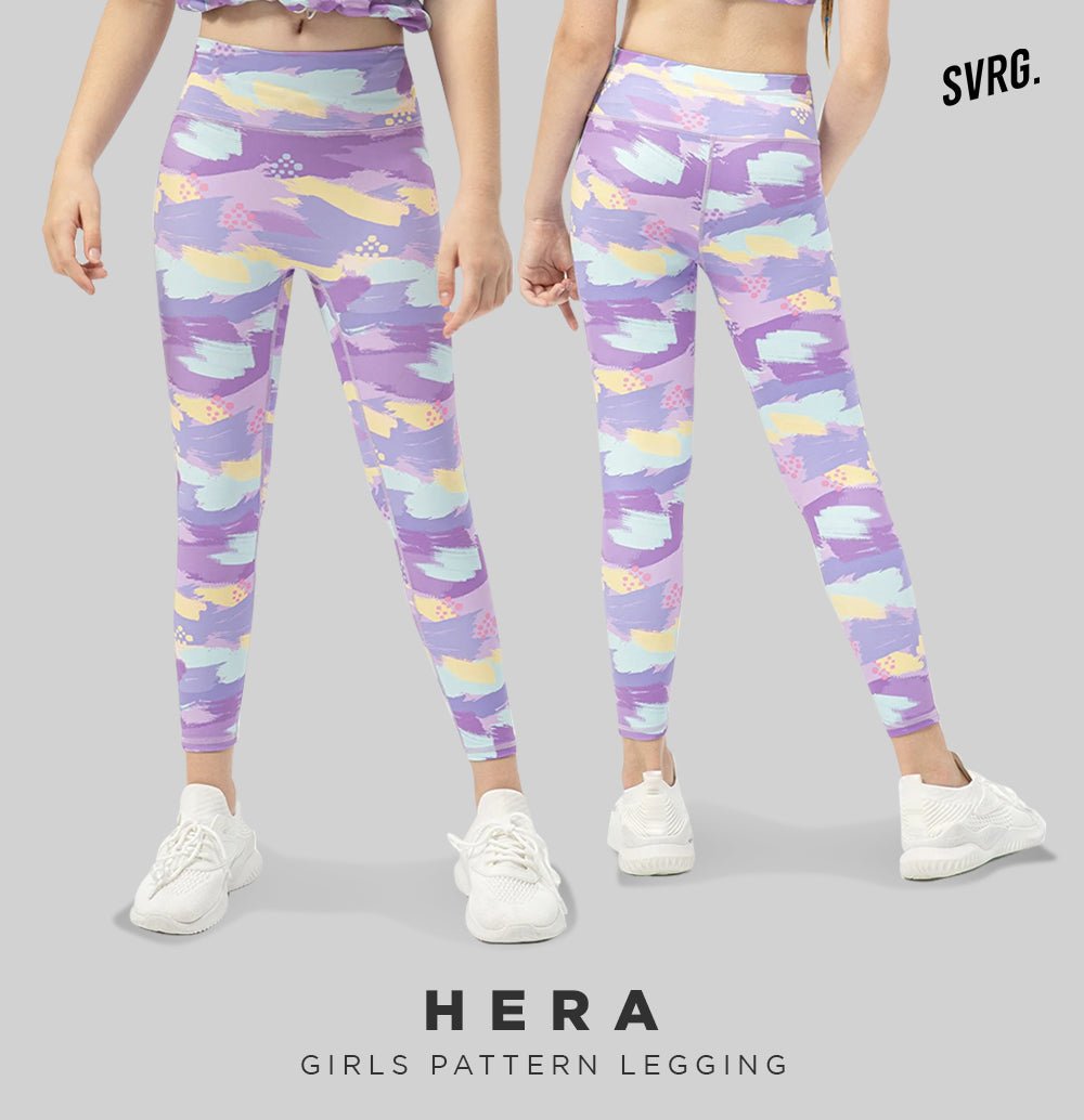 Aura Crop Top for Girls - Atasan Olahraga Anak Perempuan