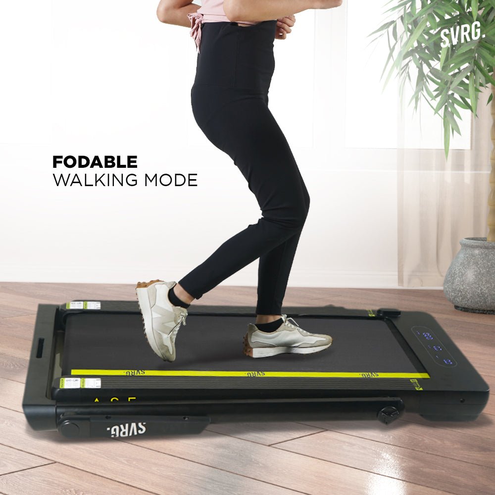 2 in 1 Foldable Treadmill and Walking Pad - 3