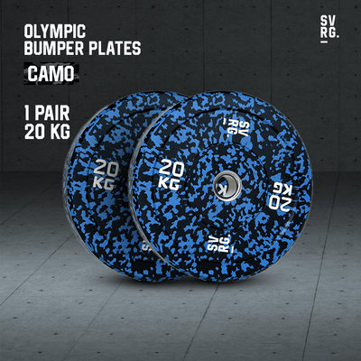 SVRG Camo Bumper Plates – CAMO Series (5/10/15/20/25 kg) – 1 Piece / 1 Pair