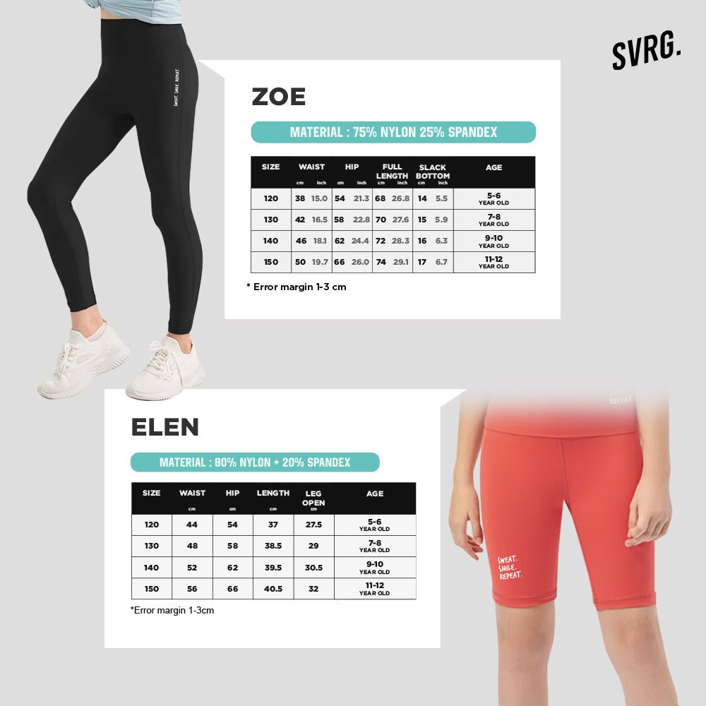 Aura Crop Top for Girls - Atasan Olahraga Anak Perempuan