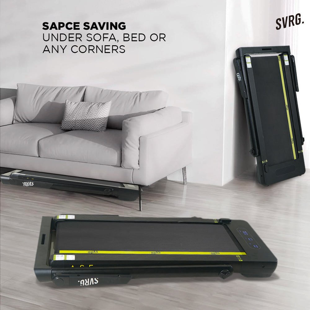 2 in 1 Foldable Treadmill and Walking Pad - 5