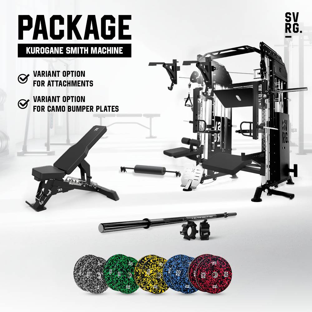 Kurogane Smith Machine Package – SVRG Premium Strength Equipment