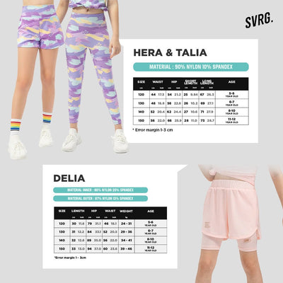 Hera Girls Legging - Celana Panjang Olahraga Anak Perempuan