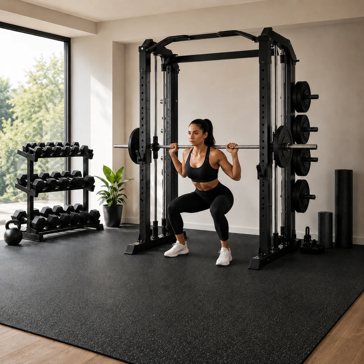 Home gym setup