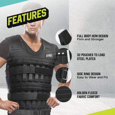 Adjustable Weighted Vest - Wrist & Ankle Weight