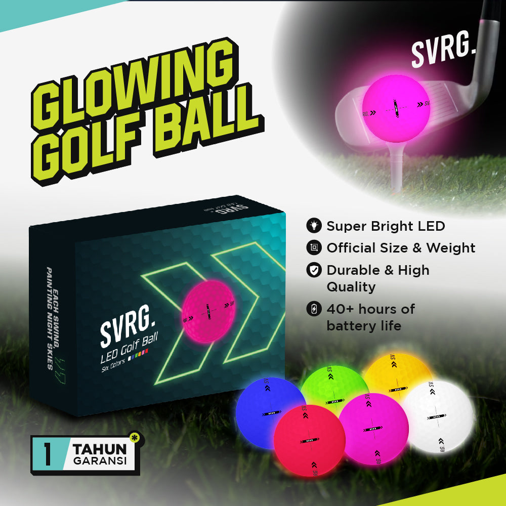 LED Glowing Golf Ball