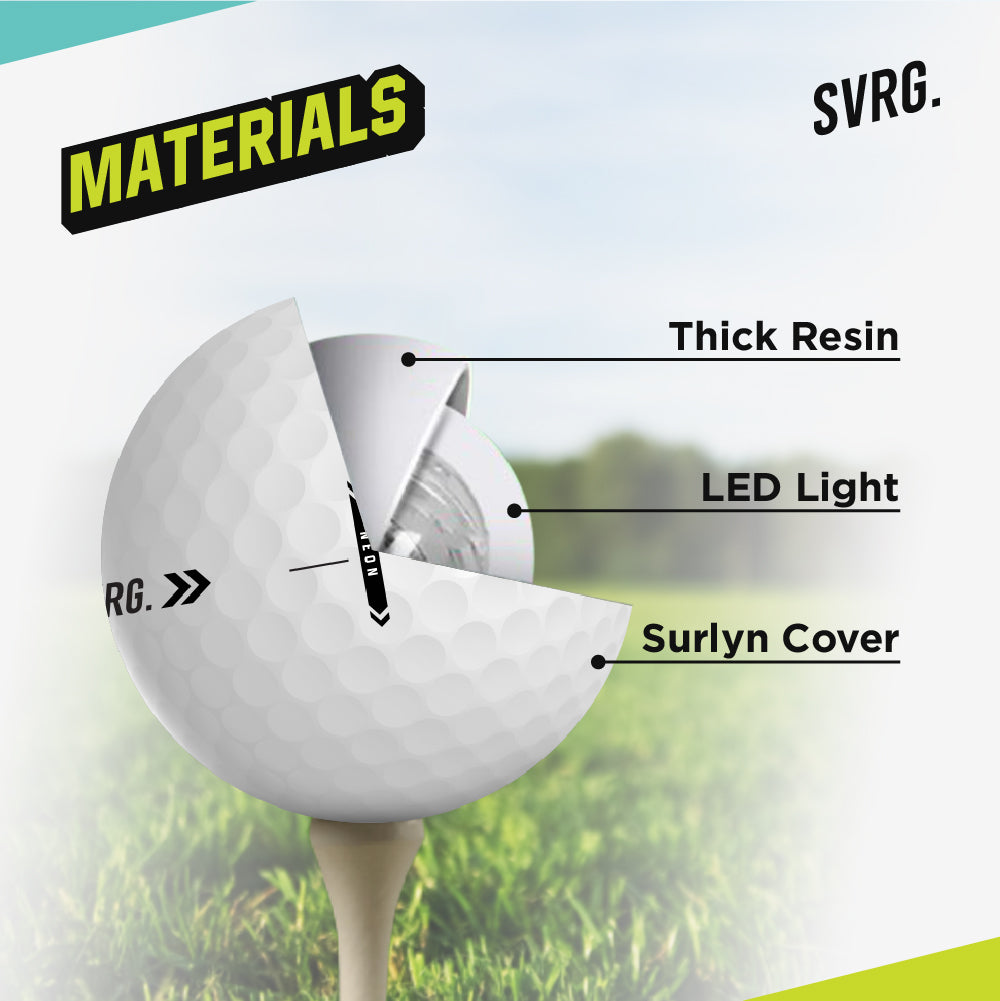 LED Glowing Golf Ball