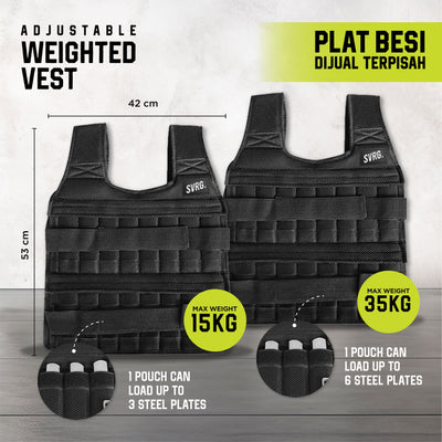 Adjustable Weighted Vest - Wrist & Ankle Weight