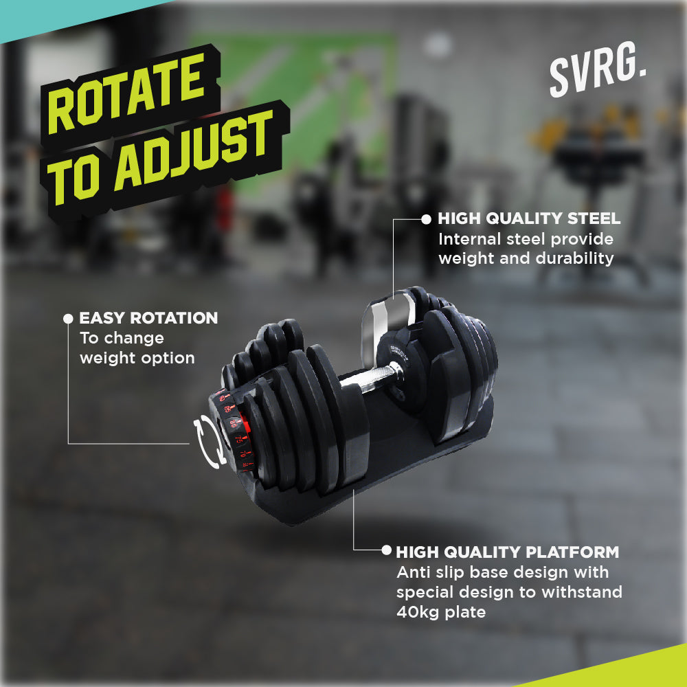 Adjustable Dumbbell Basic &amp; Pro