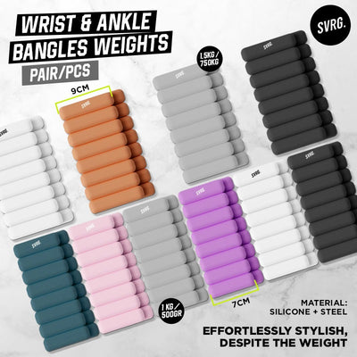 Adjustable Wrist & Ankle Weight - Weight Bracelet 1.5KG