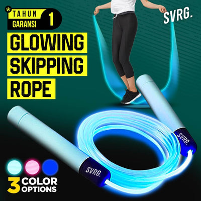 Glowing Skipping Rope - Lompat Tali - MMA - Crossfit