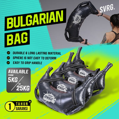 SVRG. Bulgarian Bag 5Kg - 25Kg - Tas Pemberat - Weight Bag - Fitness