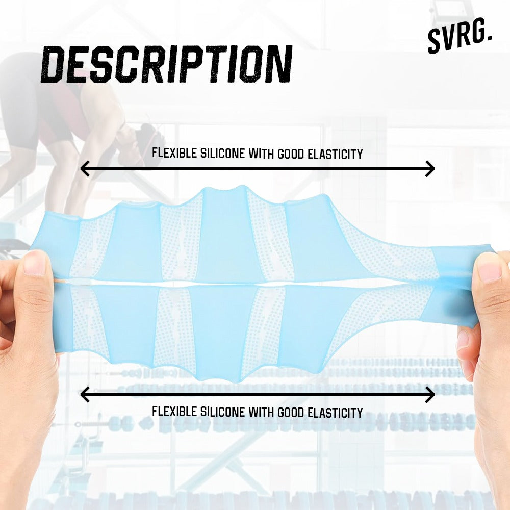 SVRG. Silicone Webbed Hand - Selaput Jari Renang -  Swimming hand Web