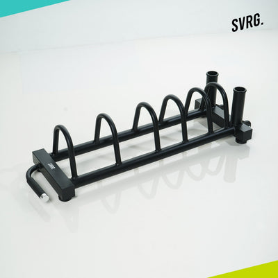 Horizontal Rack Bumper Plates Barbell Bar Rak Storage Mendatar