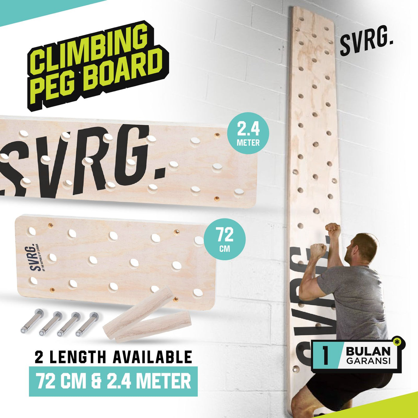 Climbing Peg Boards