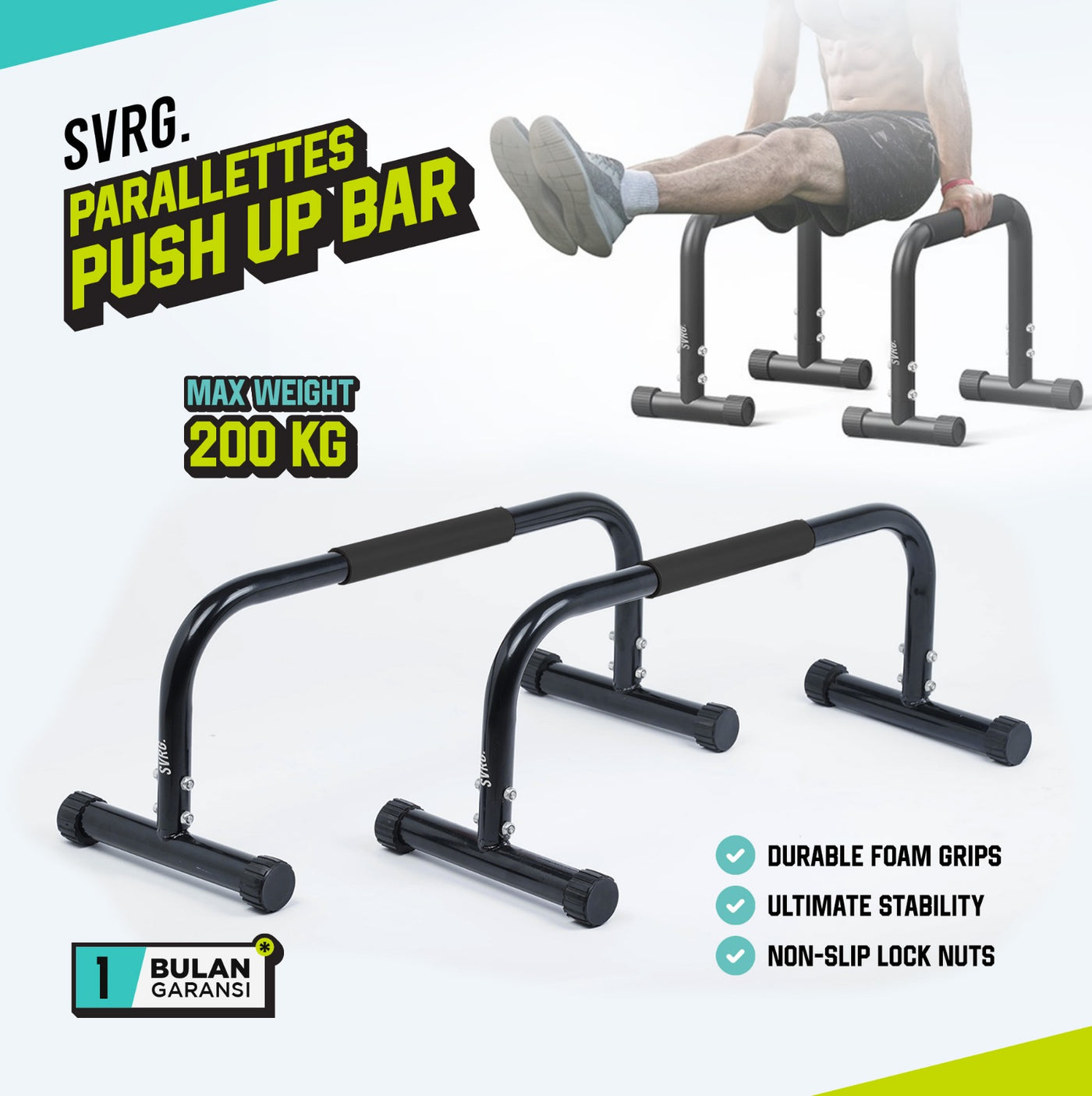 Parallete Push Up Bar