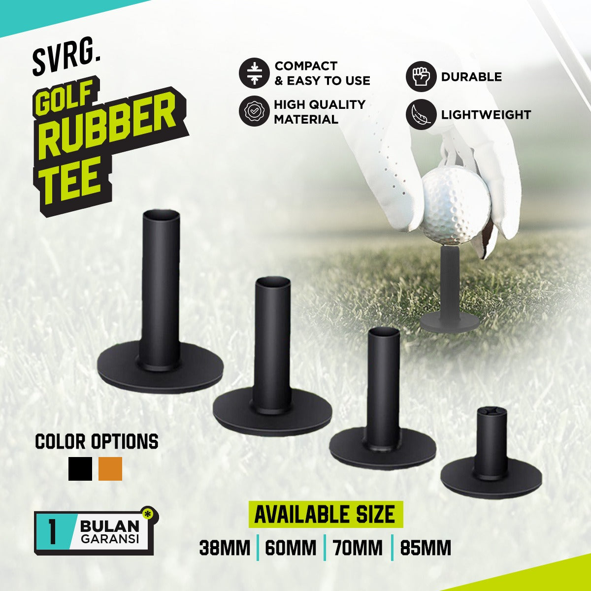 Golf Rubber Tee Practice Tee Rubber Tee Golf Driving