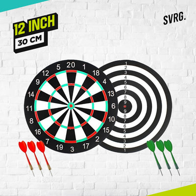 Dart Board Target Double Side