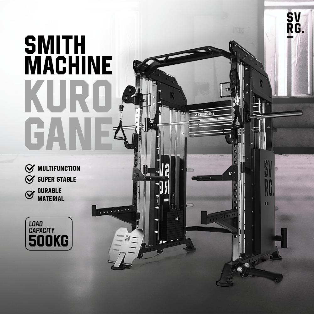 Kurogane Smith Machine Body - Alat Gym Multifungsi - 1