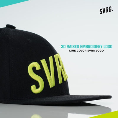 SVRG. Snapback Cap Hat Men's Baseball Cap Premium Embroidery Logo Model