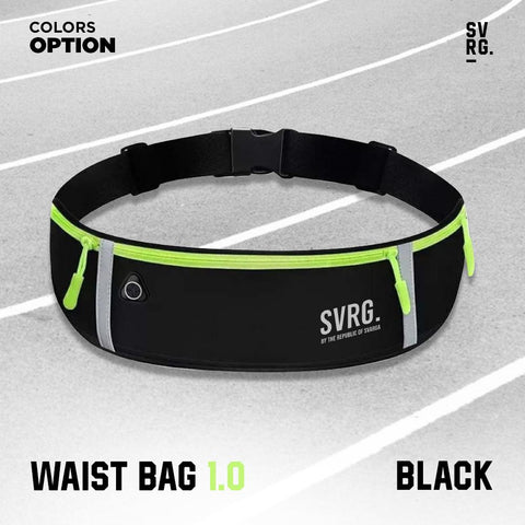 Waist Bag - SVRG - Tas Pinggang - Tas Olahraga - Compact Bag - Stylish Waist Bag - Tas Pria Wanita - Adjustable Strap - 7