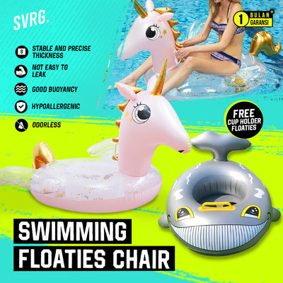 Swimming Floaties Chair (FREE CUP HOLDER)