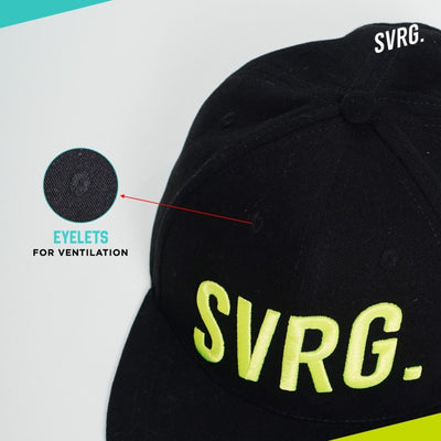 SVRG. Snapback Cap Hat Topi Pria Baseball Cap Model Logo Bordir Premium