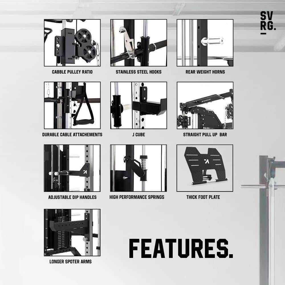 Kurogane Smith Machine Body – SVRG Premium Strength Equipment