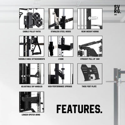 Kurogane Smith Machine Body – SVRG Premium Strength Equipment