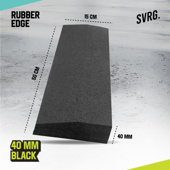 SVRG Rubber Flooring Edge &amp; Corner Ramp - Rubber Flooring Edge &amp; Corner Ramp