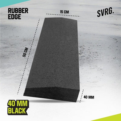 SVRG Rubber Flooring Edge & Corner Ramp - Tanjakan Finishing Lantai Karet Pojokan