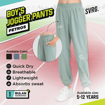 Petros Jogger Pants for Boys | Celana Jogger Anak Laki-laki