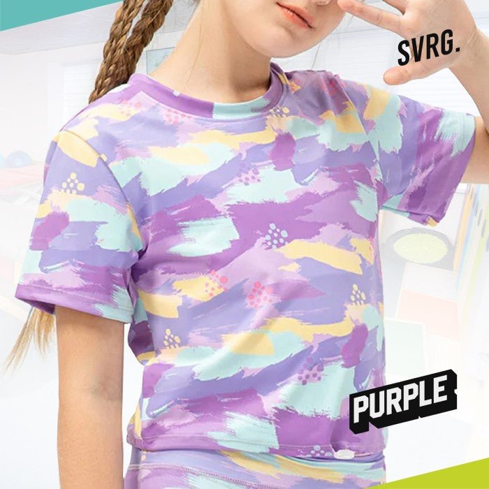 Calio Top Short Sleeve - Baju Olahraga Lengan Pendek Anak Perempuan - 3