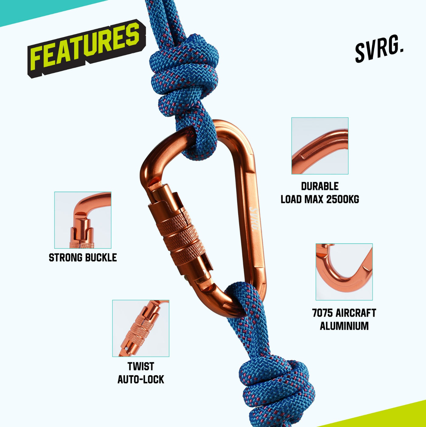 Lightweight Carabiners