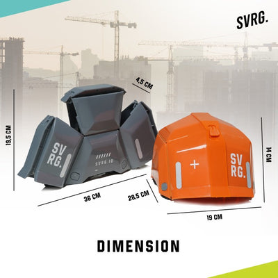 Foldable Safety Helmet