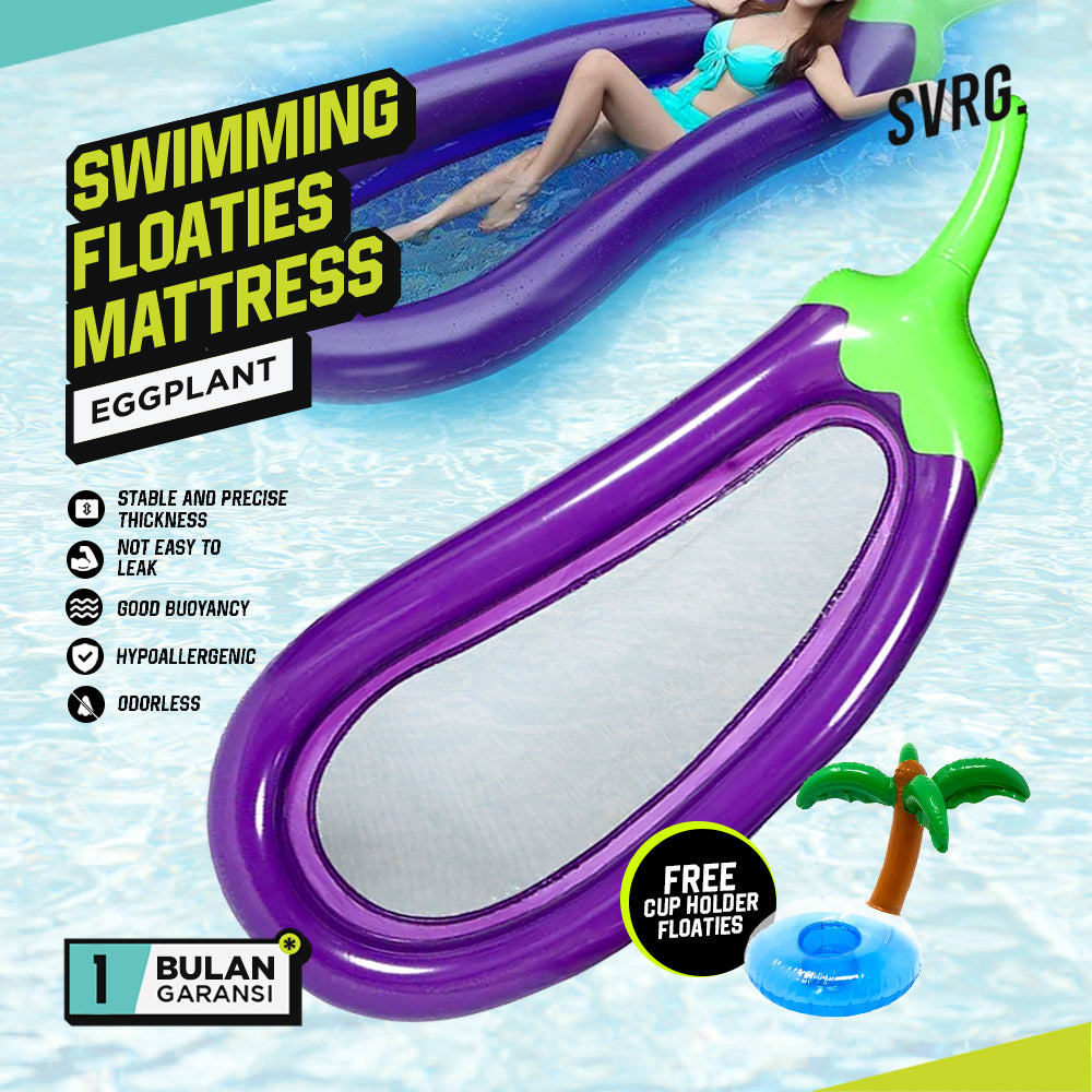 Swimming Floaties Eggplant