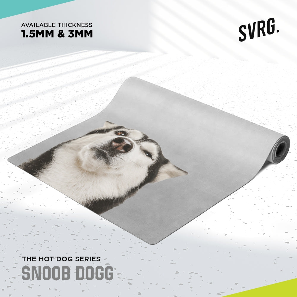 Matras Yoga Suede Maza The Hot Dog Series - Karpet Yoga - Gym