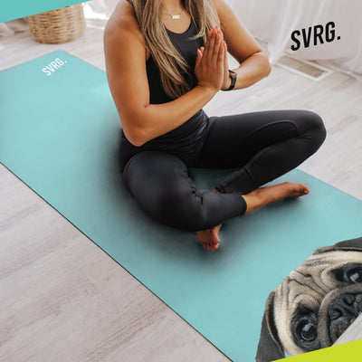 Matras Yoga Suede Maza The Hot Dog Series - Karpet Yoga - Gym